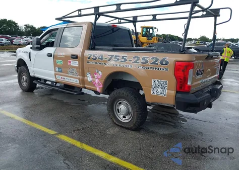 2019 Ford F-250 Xl z USA, uszkodzony, nr VIN 1FT7W2BT9KEE85566